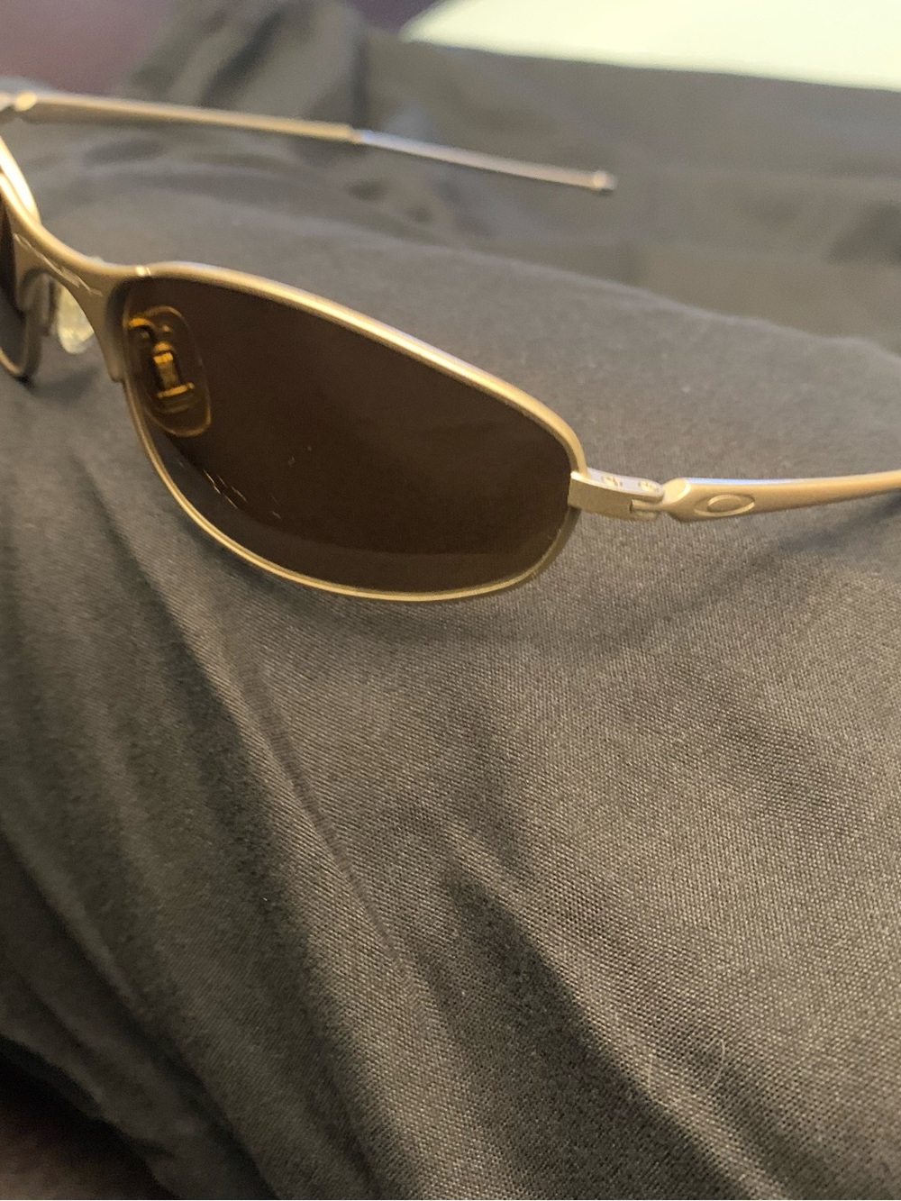 Vintage Oakley Sunglasses with Amber Lenses - Picture 5 of 7